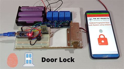 smart lock system using Arduino